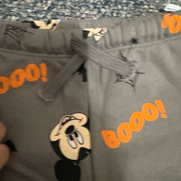 H&M Gray Halloween Mickey Mouse Pajama Pants - Picture 3 of 6